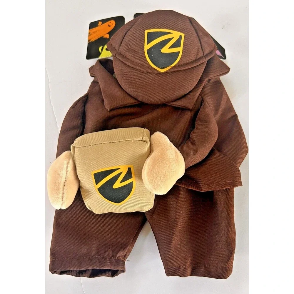 UPS Delivery Driver Shipper‎ DOG Uniform Costume Halloween Medium New!